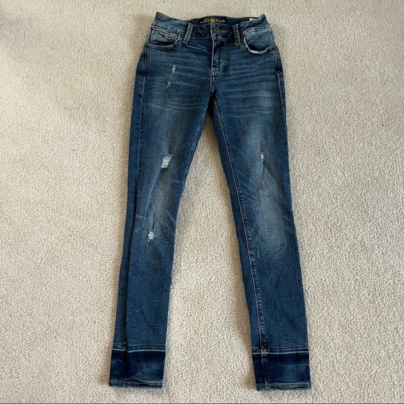 Lucky Brand Sasha Super Skinny Jeans - Picture 1 of 8